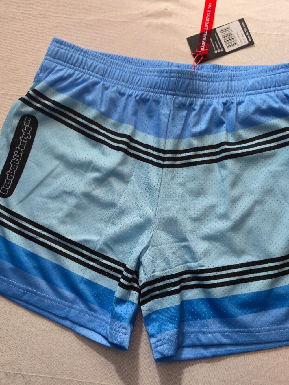 Nwt Baseball Lifestyle 101 Blue Crayon BL101 Shorts Size Large